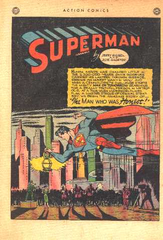 ACTION COMICS NO.114 SPLASH PAGE