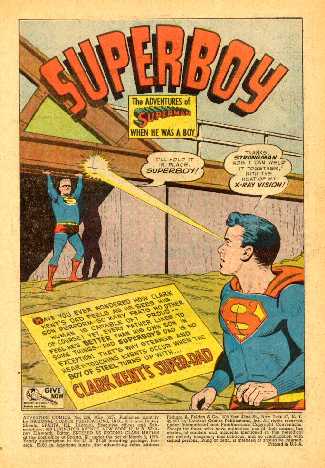 ADVENTURE COMICS NO.236 SPLASH PAGE