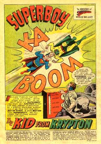 ADVENTURE COMICS NO.242 SPLASH PAGE