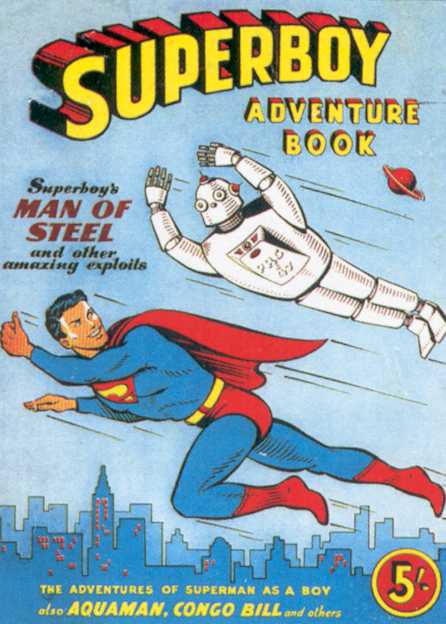 SUPERBOY ANNUAL FROM 1956-57