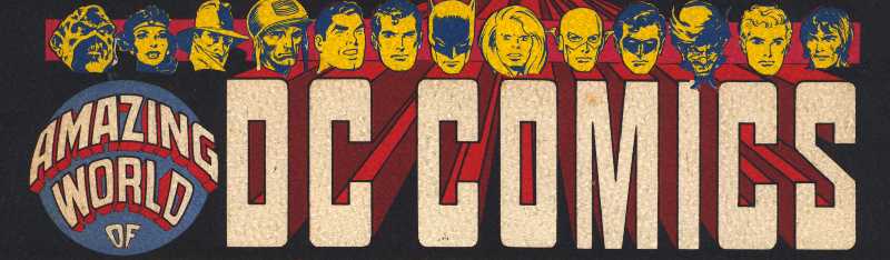 AMAZING WORDL OF DC COMICS