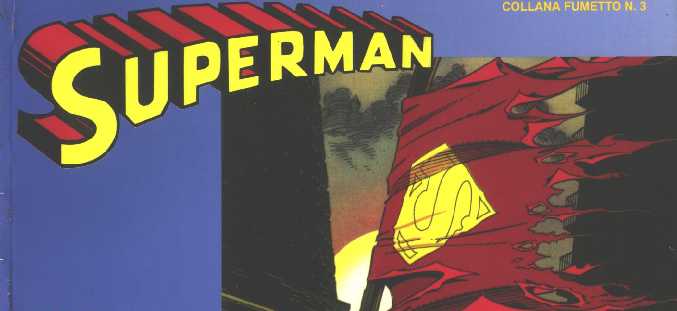 SUPERMAN ITALIAN BOOK