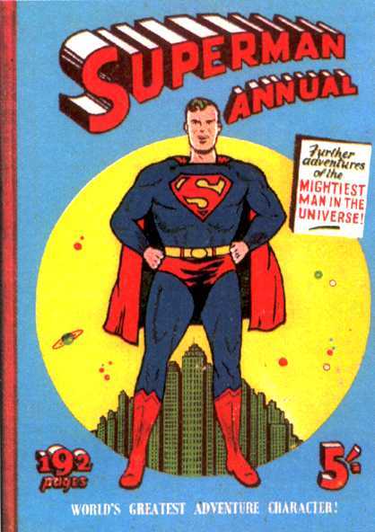 SUPERMAN BRITISH ANNUALS