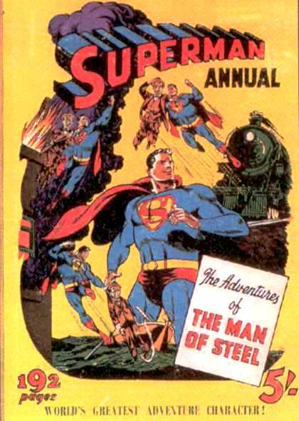 SUPERMAN BRITISH ANNUALS