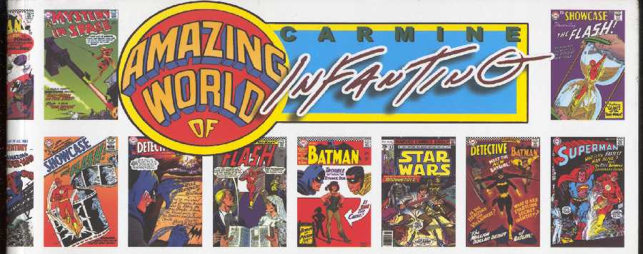 AMAZING WORLD OF CARMINE INFANTINO COVER