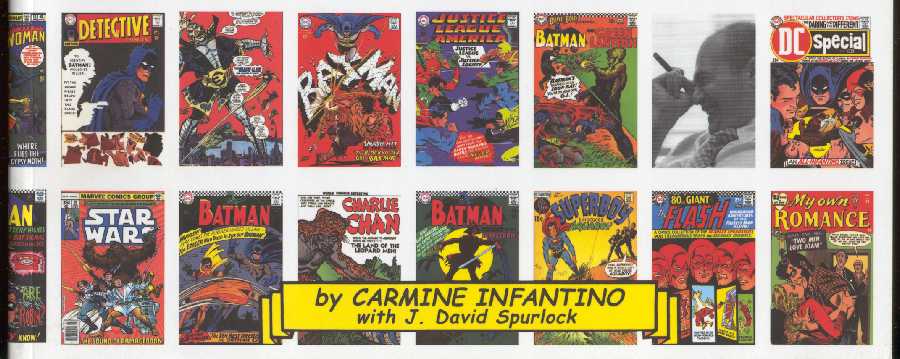 AMAZING WORLD OF CARMINE INFANTINO COVER