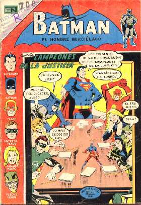 JUSTICE LEAGUE OF AMERICA NO.105 VERSIN NOVARO