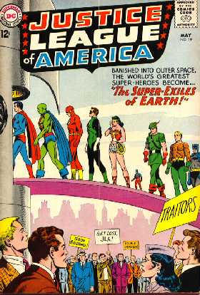 JUSTICE LEAGUE OF AMERICA NO.19