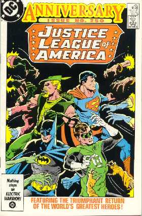 JUSTICE LEAGUE OF AMERICA NO.250