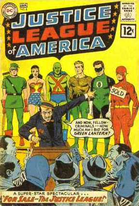 JUSTICE LEAGUE OF AMERICA NO.8
