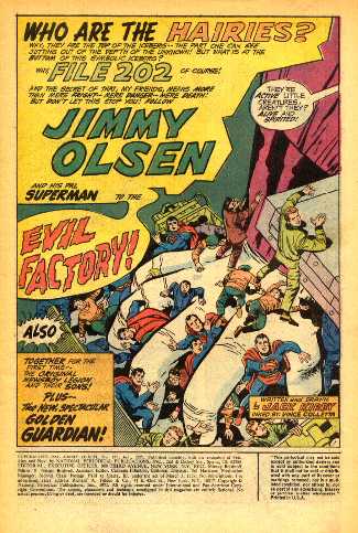 JIMMY OLSEN 135 splash page