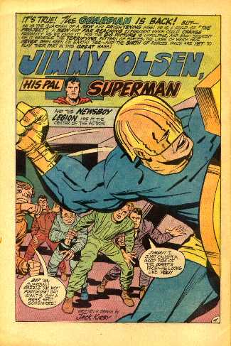 JIMMY OLSEN 136 splash page