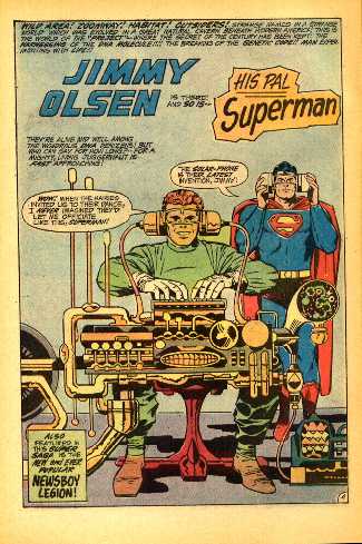 JIMMY OLSEN 137 SPLASH PAGE