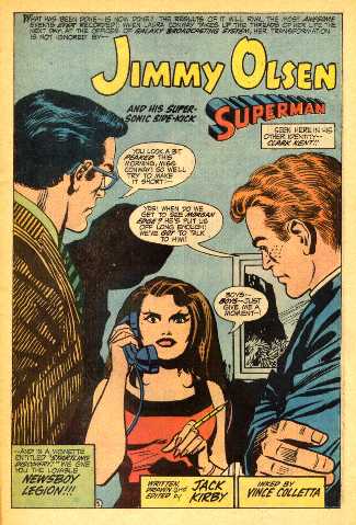 JIMMY OLSEN 142 SPLASH PAGE