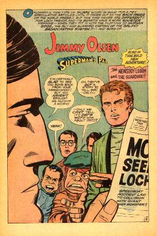 JIMMY OLSEN 144 SPLASH PAGE