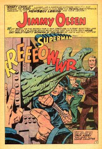 JIMMY OLSEN 145 SPLASH PAGE