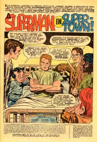 JIMMY OLSEN 147 SPLASH PAGE