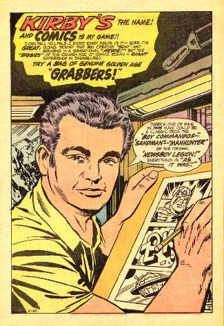 AUTORETRATO DE JACK KIRBY