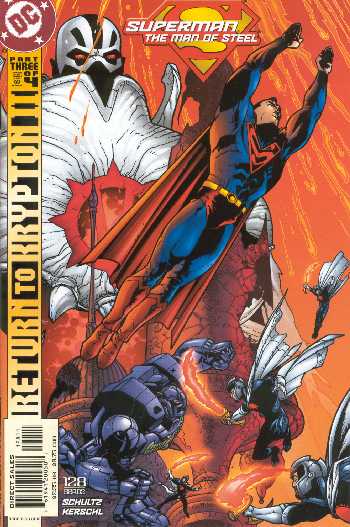 SUPERMAN THE MAN OF STEEL NO.128