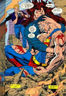 WONDER WOMAN AND SUPERMAN