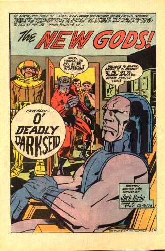 THE NEW GODS 2 SPLASH PAGE