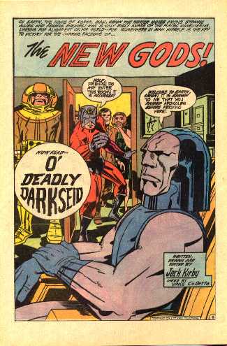 THE NEW GODS 2 SPLASH PAGE