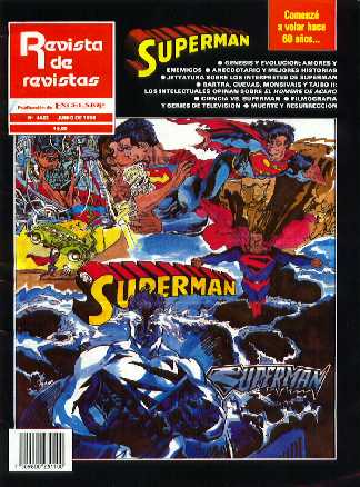 SUPERMAN EN REVISTA DE REVISTAS. MEXICO