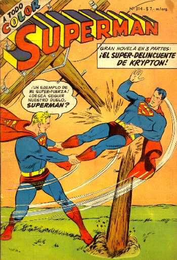 SUPERMAN 314 DE MUCHNIK EDITORES (ARGENTINA)