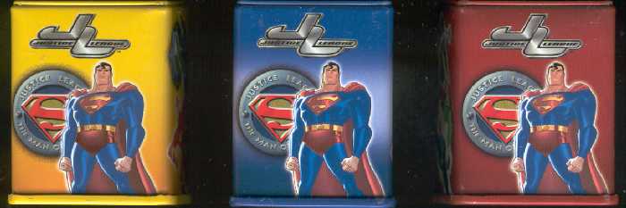 SACAPUNTAS DE DE SUPERMAN Y LA LIGA DE LA JUSTICIA