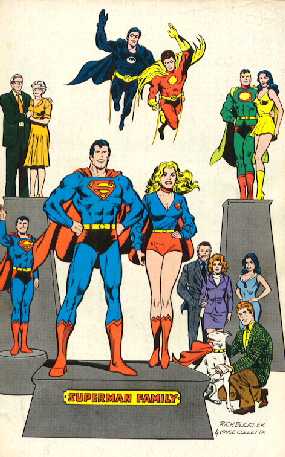 SUPERMAN FAMILY NO.181 BACK