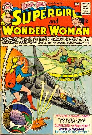 SUPERGIRL AND WONDER WOMAN
