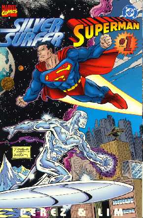 SILVER SURFER - SUPERMAN