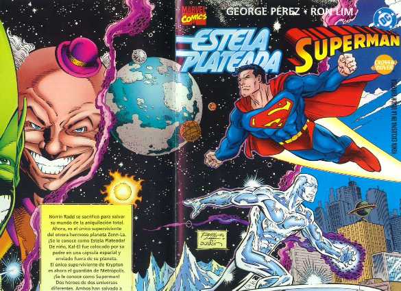 SUPERMAN Y SILVER SURFER