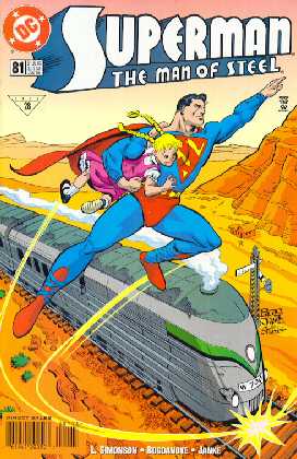 SUPERMAN MAN OF STEEL NO.81