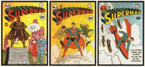 SUPERMAN 16, 17 & 18