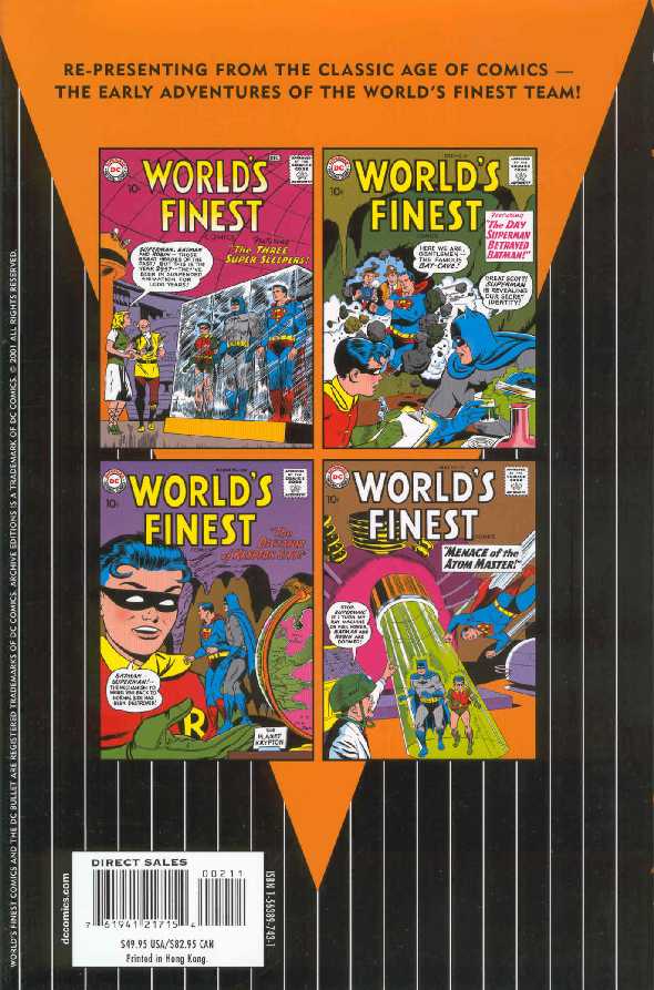 WORLD'S FINEST COMICS ARCHIVES VOL.2