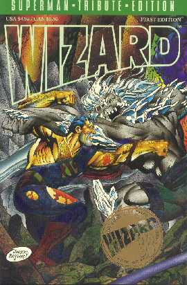 SUPERMAN IN WIZARD